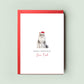 Siberian Cat Christmas Card from the Cat, Christmas Card for Cat Dad, Christmas Card for Cat Mum, Pet Card, From the Cat, To the Cat