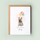 Yorkshire Terrier, Birthday Card from the Dog, Birthday Card for Dog Dad, Birthday Card for Dog Mum, Pet Card, From the Dog