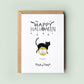 Halloween Cat Themed Card Gift Scratch Card