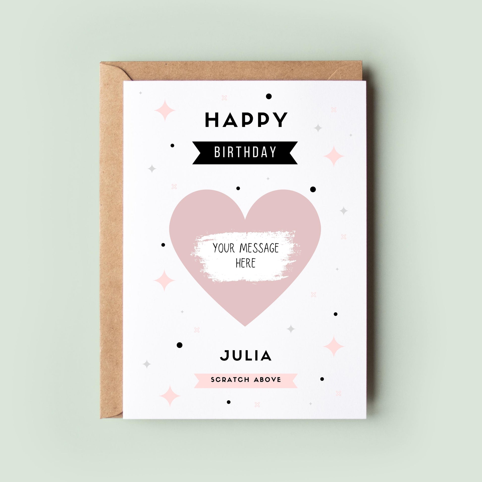 Scratch & Reveal Surprise Birthday Card