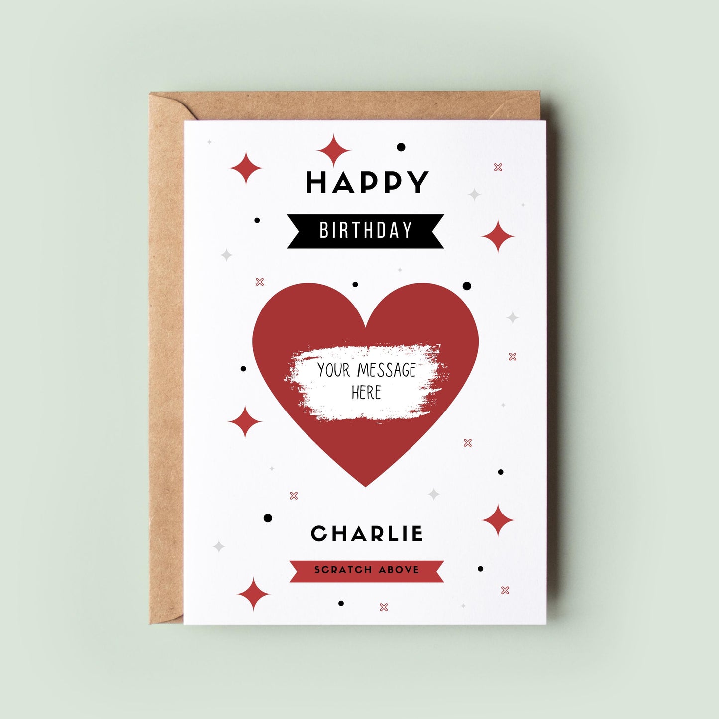 Scratch & Reveal Surprise Birthday Card