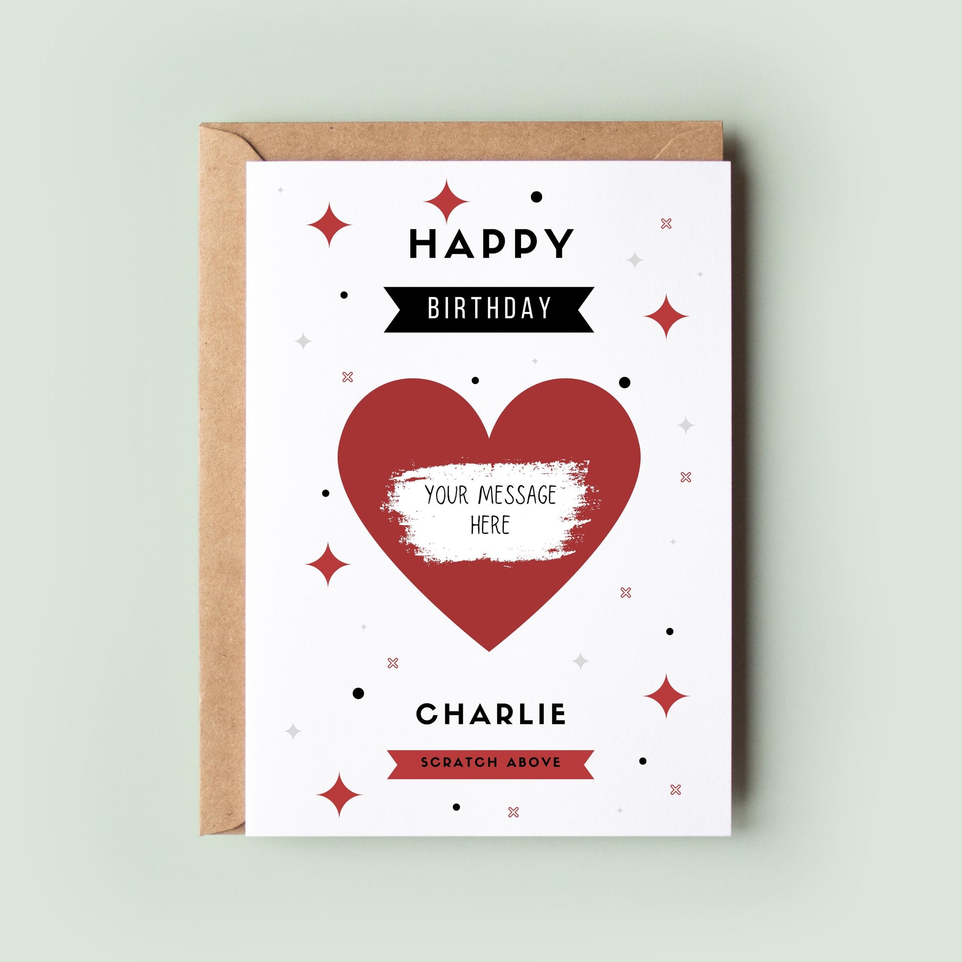 Scratch & Reveal Surprise Birthday Card