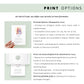 Personalised Nikkah day print from bride to sister with hijabi illustration and Islamic poem. A sentimental Muslim wedding gift and keepsake.