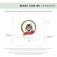 Personalised Norwegian Forest cat Christmas card with festive wreath design. Ideal holiday card for Cat Mum, Cat Dad, or a cat sitter.