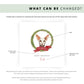 Personalised Oriental Shorthair cat Christmas card with festive wreath design. Ideal holiday card for Cat Mum, Cat Dad, or a cat sitter.