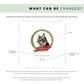 Personalised American Bobtail cat Christmas card with festive wreath and red ribbon design. Custom greeting card for cat mums, cat dads, or pet sitters.