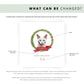 Personalised Burmila cat Christmas card with festive wreath design. Ideal holiday card for Cat Mum, Cat Dad, or a cat sitter.