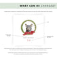Personalised Egyptian Mau cat Christmas card with festive wreath design. Ideal holiday card for Cat Mum, Cat Dad, or a cat sitter.