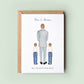 Personalised Will You Be My Page Boys Card, Page Boy Brothers Card, Page Boy Proposal Card, Ring Bearer Proposal Card, Wedding Party Card