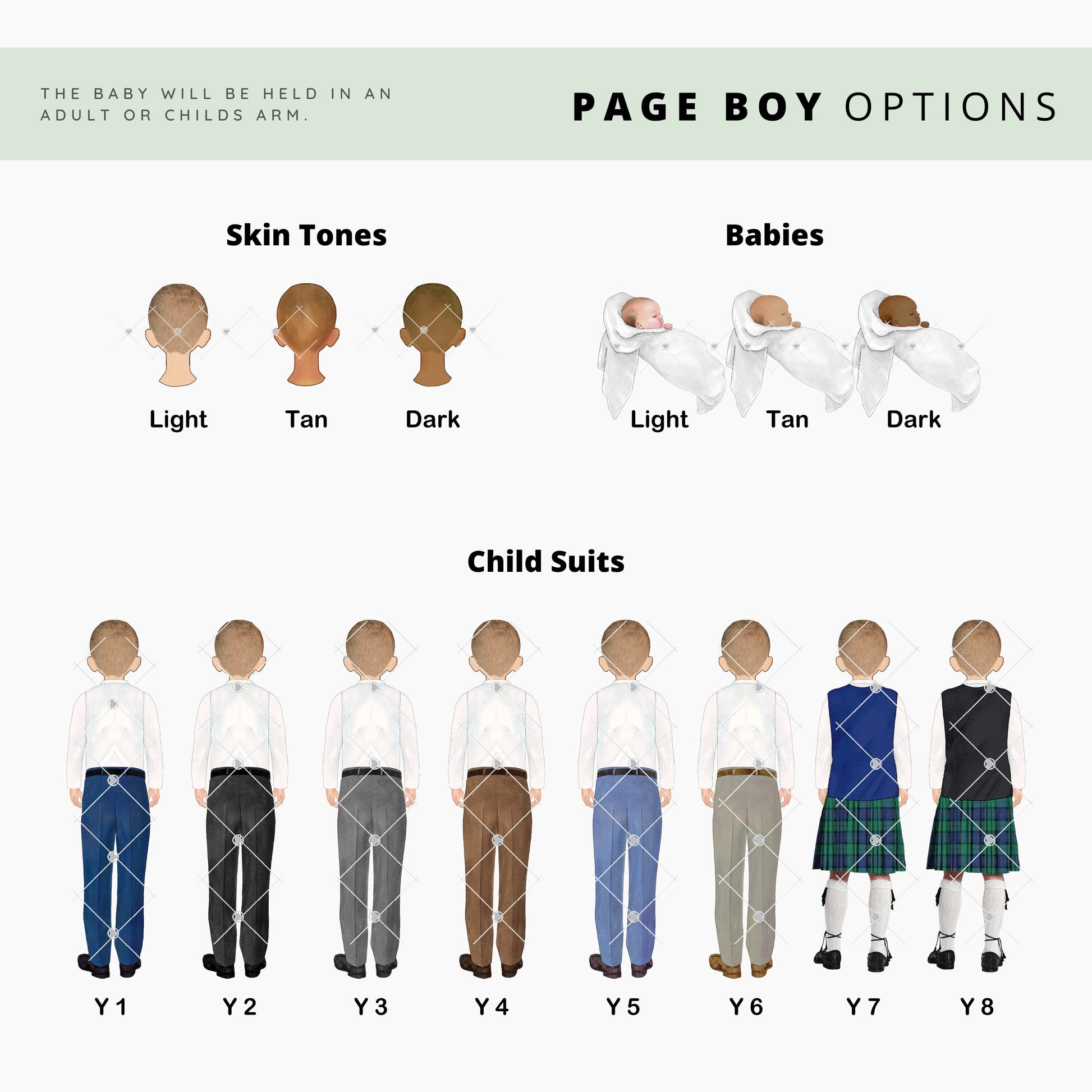 Will You Be My Page Boy or Ring Bearer Wedding Card