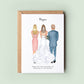 Personalised Wedding Planner Thank You Card, Card to Wedding Vendor, Wedding Day Card, Wedding Party Thank You Card, Card to Wedding Planner