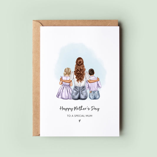 Personalised Mother's Day Keepsake Card, To Our Mum Mother's Day Card, Mom Card, Mum Mother's Day Card, To A Special Mom, First Time Mum